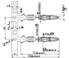 Automotive Connector Terminals HY8807-2 ( Equivalent TE 964263-2 )