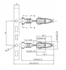 Automotive Connector Terminals HY8801-1 ( Equivalent TE964284-2 )