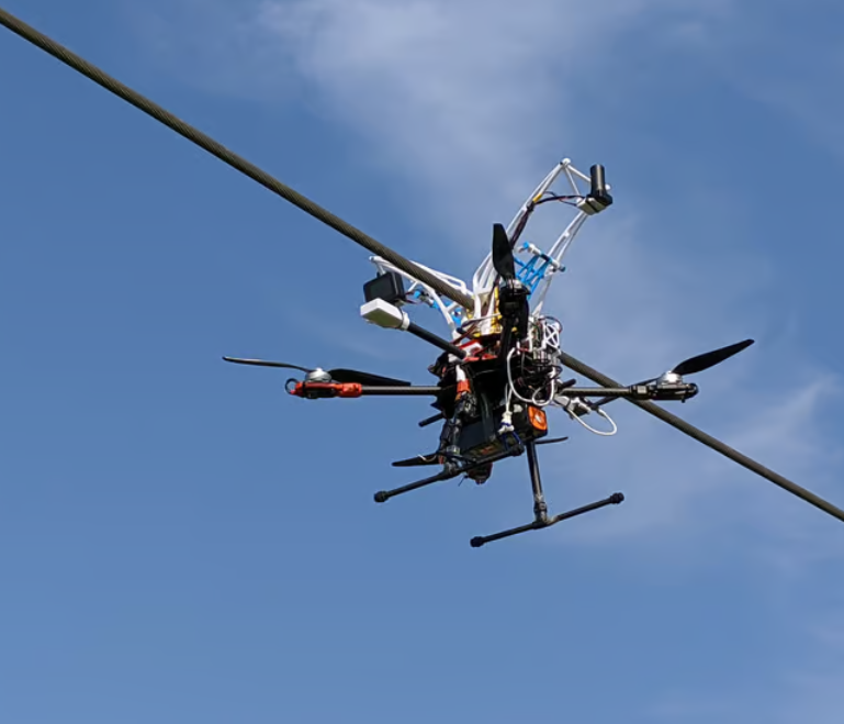 Drones Are Using Power Lines to Charge Up, What Could Possibly Go Wrong?